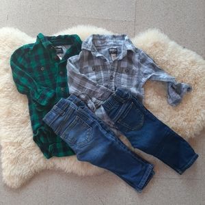 ❌SOLD❌18mo Baby Lumberjack Bundle!